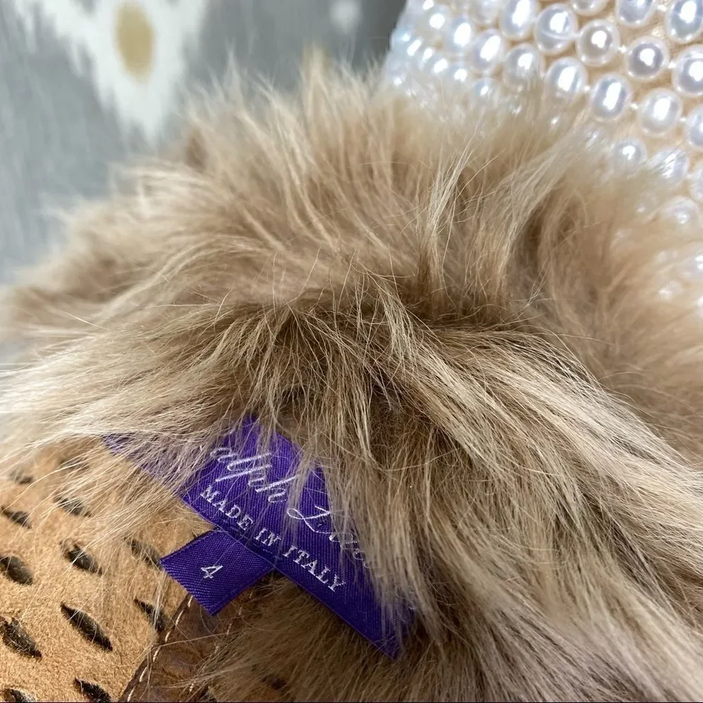 Ralph Lauren ‘15 Collection Tan Italian Lamb Shearling & Suede Fringe Jacket - Picture 6 of 16